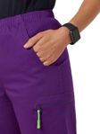 Picture of NNT Uniforms Unisex Next Gen Antibacterial Active Rontgen Scrub Pant - Purple (CATQ4F-PUR)