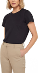 Picture of NNT Uniforms Womens Eva Australian Cotton Short Sleeve Tee - Black (CATUXT-BLA)
