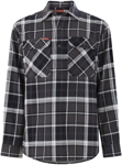 Picture of Hardyakka Mens Core Long Sleeve Closed Front Check Flannel shirt (Y04006)
