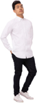 Picture of Chef Works Mens Oxford Dress Shirt (D500)