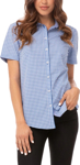 Picture of Chef Works Womens Modern Gingham Short Sleeve Dress Shirt (SHC02W)