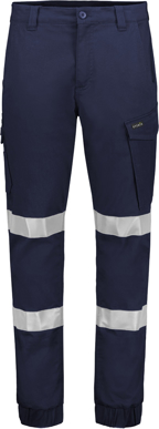 Picture of Syzmik Mens Essential Stretch Taped Cuffed Cargo Pant (ZP935)