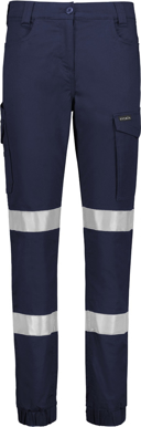 Picture of Syzmik Womens Essential Stretch Taped Cuffed Cargo Pant (ZP735)
