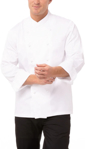 Picture of Chef Works Mens Milan Premium Cotton Chef Jacket (ECCW)