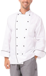 Picture of Chef Works Mens Newport Executive Chef Jacket (MICC)