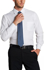 Picture of Winning Spirit Mens Mini Herringbone Long Sleeve Shirt (M7112)