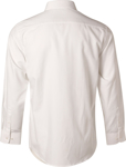 Picture of Winning Spirit Mens Mini Herringbone Long Sleeve Shirt (M7112)