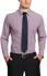 Picture of Winning Spirit Mens Two Tone Mini Gingham Long Sleeve Shirt (M7340L)
