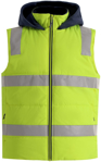 Picture of Australian Industrial Wear Unisex Hi Vis Hooded Puffer Vest (SW93)
