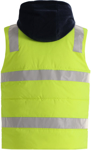 Picture of Australian Industrial Wear Unisex Hi Vis Hooded Puffer Vest (SW93)