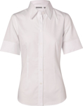 Picture of Winning Spirit Womens Fine Twill Short Sleeve Shirt (M8030S)