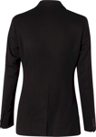 Picture of Winning Spirit Womens Stretch Stripe One Button Cropped Jacket (M9208)