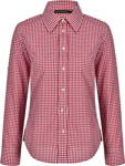 Picture of Winning Spirit Ladies Gingham Check Long Sleeve Shirt (M8300L)