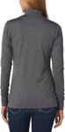 Picture of Winning Spirit Womens Ultimate Half Zip Long Sleeve Sweat Top (FL26)