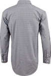 Picture of Winning Spirit Mens Gingham Check Long Sleeve Shirt With Roll Up Tab Sleeve (M7300L)