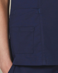 Picture of Winning Spirit Womens V Neck Contrast Trim Scrub Top (M7660)