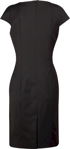 Picture of Winning Spirit Womens Wool Blend Stretch Cap Sleeve Dress (M9281)