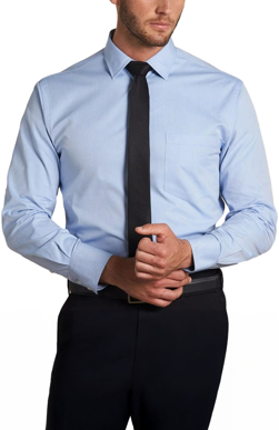 Picture of Winning Spirit Mens CVC Oxford Long Sleeve Shirt (M7040L)