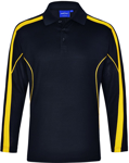 Picture of Winning Spirit Mens Legend Plus Long Sleeve Polo (PS69)