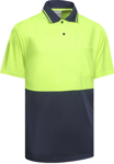 Picture of Bocini Collections Hi Vis Basic Two Tone Polo (CP2407)
