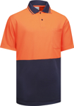 Picture of Bocini Collections Hi Vis Basic Two Tone Polo (CP2407)