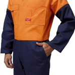 Picture of Hardyakka Hi Vis 2 Tone Cotton Drill Coverall (Y00270)