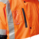 Picture of Hardyakka Hi Vis 4 In 1 Taped Wet Weather Jacket (Y06057)