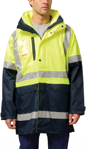 Picture of Hardyakka Hi Vis 4 In 1 Taped Wet Weather Jacket (Y06057)