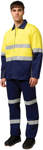 Picture of Hardyakka Core Hi Vis 2 Tone Cotton Drill Taped Jacket (Y06545)