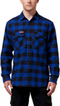 Picture of Hardyakka Long Sleeve Check Flannel Cotton Work Shirt (Y07295)