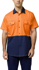 Picture of Hardyakka Core Hi Vis 2 Tone Vented Short Sleeve Shirt (Y07559)