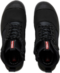 Picture of Hardyakka Nite Vision Hi Vis Lace Up Steel Toe Safety Boot - Black (Y60235)