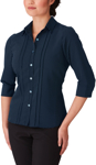 Picture of City Collection City Stretch Spot 3/4 Sleeve Shirt (2172)
