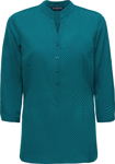 Picture of City Collection Hi Low Ladies 3/4 sleeve Shirt (2175)