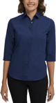 Picture of City Collection Micro Check 3/4 Sleeve Shirt (2121)