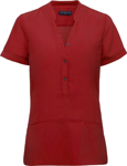Picture of City Collection City Stretch Spot Short Sleeve Tunic (2174)