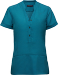 Picture of City Collection City Stretch Spot Short Sleeve Tunic (2174)