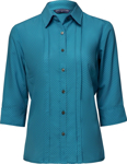 Picture of City Collection City Stretch Spot 3/4 Sleeve Shirt (2172)