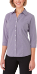 Picture of City Collection Pippa Check 3/4 Sleeve Shirt (2444)