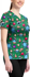Picture of Cherokee Tooniforms Cookie Monster Sesame Street Christmas V Neck Scrub Top (TF796-SWZC)