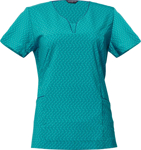 Picture of City Collection Womens Heart Print Tunic (2281)