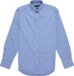 Picture of City Collection Mens City Check Long Sleeve Shirt (4207LS)