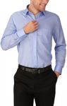 Picture of City Collection Mens ETI Capri Check Long Sleeve Shirt (4111LS)