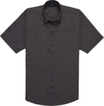 Picture of City Collection Mens Ezylin Short Sleeve Shirt (4145SS)