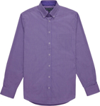 Picture of City Collection Mens Pippa Check Long Sleeve Shirt (4222LS)