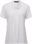 Picture of City Collection Pippa Knit Short Sleeve Blouse (2222)