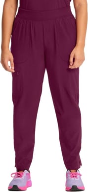Picture of Cherokee Womens Mid Rise Tapered Leg Pull On Scrub Pant - Tall (CH-CK065AT)