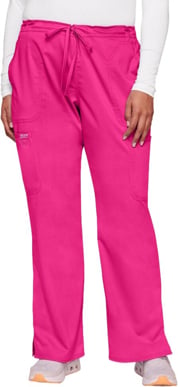 Picture of Cherokee Womens Drawstring Flare Scrub Pant - Petite (CH-WW120P)