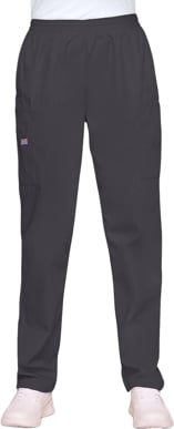 Picture of Cherokee Womens Elastic Waist Utility Scrub Pant - Tall (CH-4200T)