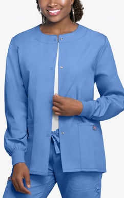 Picture of Cherokee Womens Snap Front Scrub Jacket (CH-4350)